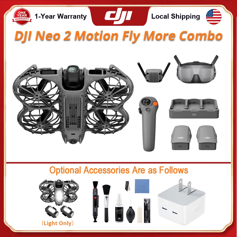 DJI Neo 2 Motion Fly More Comb - Drone Kit With Camera ulasan dan harga